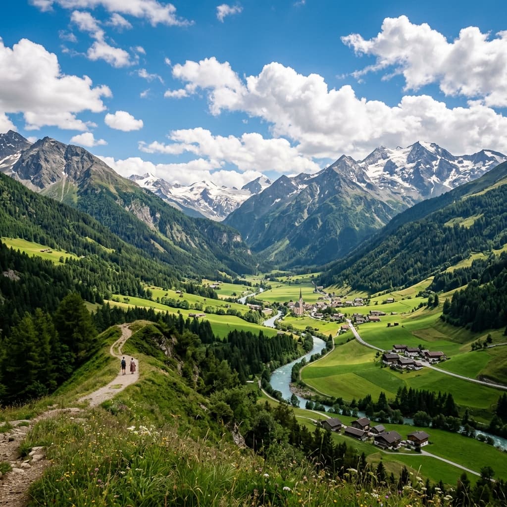 Mountain valley